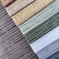 Tissu d'ameublement en polyester 100% tissé teinté chenille, imperméable et antistatique