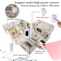 Pager Inalámbrico de Emergencia de 1000m con Alerta SOS para Ancianos, Cuidadores y Enfermeras, con Conexión WIFI Tuya para Monitoreo de Pacientes, Discapacitados y Personas Mayores