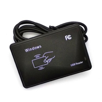 Lectores de Escritorio RFID ISO14443A de 13.56mhz 1K NFC con Salida RS232 para Control de Acceso