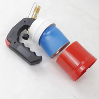 Réchaud de Soudage au Butane 190g, Compact et Portable pour Camping Extérieur, avec Flamme Jet, Allumeur et Brûleur, Complet avec Souffleur Laser