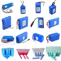 Paquete de Baterías de Iones de Litio OEM ODM, 3.7v 7.4v 12v, Recargables, 2600mAh 3500mAh 6000mAh, 18650 21700