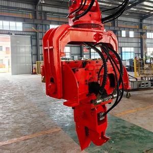 Mesin Pemukul Tiang Pancang Vibrasi Hidrolik Excavator KN250 dengan Rotasi 360 Derajat - Product Image 4