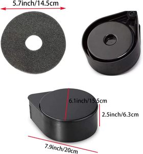 Recipiente de Plástico Reutilizable de 3 Niveles para Bordear Vasos, Herramienta para Bartender, Caja de Sal para Margaritas y Cócteles, Contenedor de Especias, Accesorio para <span class=keywords><strong>Bar</strong></span> - Product Image 2