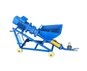 Máquina pulverizadora de mortero para decoración de edificios de gran altura, bomba portátil de mortero de hormigón - Product Image 1