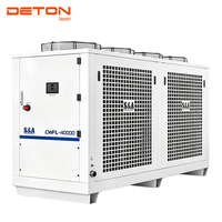 S&A Teyu CWFL-40000 Pendingin Air Laser Kontrol Suhu Presisi 40KW DETON Dealer Cocok untuk Mesin Pemotong Laser Logam