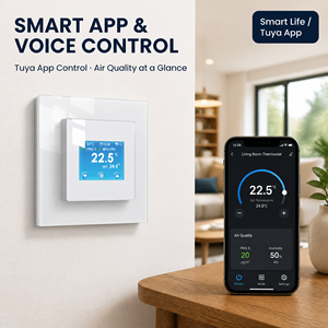 Ultimo Modello HYT007 Termostato Intelligente WiFi per Riscaldamento Elettrico/ad Acqua/a Gas, Compatibile con Alexa e Google, per Riscaldamento a Pavimento - Product Image 1