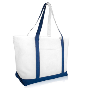 Extra Large Cotton Canvas Portable Best Quality Cheap China <strong>Wholesale</strong> <strong>Tote</strong> Shopping <strong>Bag</strong> with Handles Customizable logo - Product Image 2