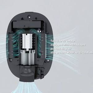 Nouveau Sèche-mains puissant Modèle compact Sèche-mains à jet automatique à grande vitesse Sèche-mains commercial bon marché avec filtre HEPA - Product Image 5