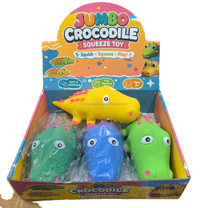 Jouets anti-stress géants en forme de crocodile, nouveauté, vente en gros, jouet à presser amusant pour enfants et adultes, cadeau - Product Image 1