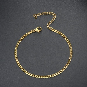 Pulseras Cadenas Cubanas无光泽珠宝PVD电镀不锈钢古巴链接链手镯C040-<span class=keywords><strong>M</strong></span> - Product Image 3