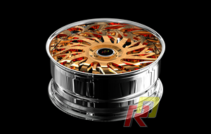 Cerchi in Lega Forgiati Personalizzati a 2 Pezzi 22-24-26 Pollici per <span class=keywords><strong>Monte</strong></span> <span class=keywords><strong>Carlo</strong></span>/Impala/Caprice/Ghost/Model X/Cutlass 442 Rucci - Product Image 6