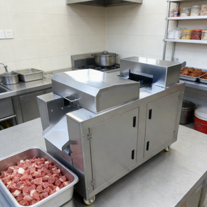 Machine <span class=keywords><strong>de</strong></span> découpe <span class=keywords><strong>de</strong></span> viande <span class=keywords><strong>de</strong></span> poulet entièrement automatique <span class=keywords><strong>de</strong></span> haute qualité en acier inoxydable pour usage commercial, équipement <span class=keywords><strong>de</strong></span> transformation du porc et du bœuf - Product Image 1