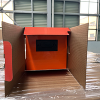 Boîte à outils industrielle mini en métal avec 2 tiroirs, revêtement poudré, portable, supporte la personnalisation OBM/ODM