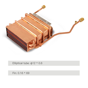 Tubo Intercambiador <span class=keywords><strong>de</strong></span> Calor <span class=keywords><strong>de</strong></span> Cobre, Intercambiador <span class=keywords><strong>de</strong></span> Calor Tipo Tubo para Reparación <span class=keywords><strong>de</strong></span> Calentadores <span class=keywords><strong>de</strong></span> Agua - Product Image 1