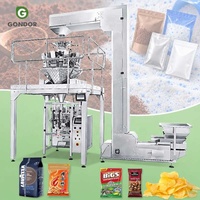 Machine d'emballage automatique de granulés pour riz, noix, snacks et mélanges soufflés, avec remplissage d'azote, capacité 50 kg, pour granulés de 1 à 10 kg