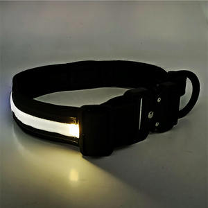 <span class=keywords><strong>Collar</strong></span> de perro intermitente luminoso LED de seguridad nocturna, <span class=keywords><strong>Collar</strong></span> reflectante para mascotas, <span class=keywords><strong>Collar</strong></span> luminoso LED de lujo ajustable para perros - Product Image 1