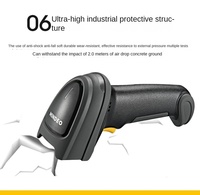 Mindeo md7939 scanner de code à barres portatif léger interface USB de scanner de Code QR
