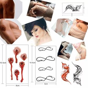 Beauty Skin-pegatinas impermeables 3d, arte personalizado, tatuaje corporal Sexy temporal - Product Image 3