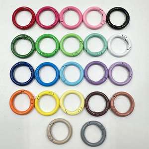 Llavero en forma de corazón de 20mm con gancho giratorio para perro y cierre de langosta de Metal bolsa especial accesorios de Hardware bolsa de gancho a presión - Product Image 1