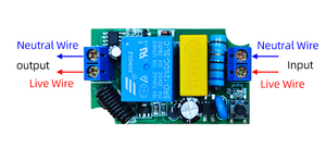Télécommande 1 bouton haute puissance AC220V et interrupteur 1 canal pour l'irrigation agricole et les portes de garage avec portée de 1000 m - Product Image 3