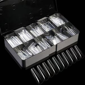 Uñas Postizas de Diseño Más Vendidas al por Mayor, 600 Piezas, Sin Costuras, Fáciles de Aplicar, Transparentes, en Forma de Almendra, Stiletto, Cuadradas - Product Image 6