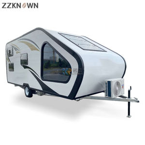 Customized Mobile Travel Trailer Portable Off Road Camper Trailer Commercial Camping RV Caravan with DOT - Product Image 3