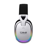 Auriculares para Juegos ONIKUMA GT805 Blancos con Cancelación de Ruido y Micrófono, Auriculares Inalámbricos para Juegos para Ps5, Venta al Por Mayor de Fábrica