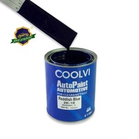 Peinture automobile en aérosol 2K bleu rougeâtre à base de résine acrylique de haute qualité, fournie directement par l'usine
