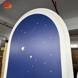 SMOOTH Top Quality White PVC Arch <b>Backdrop</b> Wedding Reception <b>Backdrop</b> for Party Banquet - Product Image 4