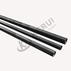 KERUI High Quality Roller Refractory Material Lined Pipe Hearth Kilns RSIC Oxidation Resistance SiSiC Cooling Air Pipe