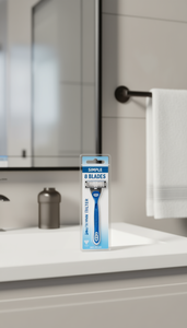 Rasoio Semplice a 8 Lame per una Rasatura Liscia con Filtro, per la Cura del Viso Maschile - Product Image 2