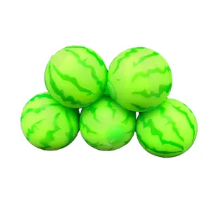 Fournisseur en gros TPR souple fruit extensible Squeeze Fidget Balls Squishy balle anti-stress jouets de pastèque pour enfants