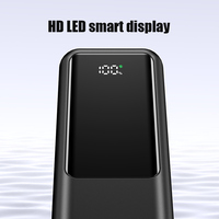 Vente en gros de produits 10000mah PD22.5W câble intégré détachable à charge rapide WST Power Bank Banque d'alimentation portable à affichage LED