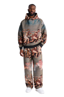 Proveedor de Ropa de la Feria de Cantón, Sudadera con Capucha para Hombre, 80% Poliéster, 9% Algodón, 11% Rayón, con Logotipo Gráfico, Sublimación, Impresión Personalizada