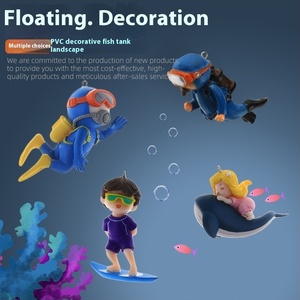 2025 nuovo acquario decorazione galleggiante Runpin Rpyx-0034 subacqueo paesaggio creativo piccolo acquario acquario ornamento decorativo - Product Image 2
