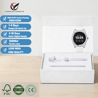 Boîte d'emballage pour montre connectée en carton rigide magnétique, emballage cadeau pour produits électroniques, personnalisation