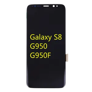 Tela de substituição para celular, tela lcd, painel touch screen original, para samsung galaxy s8 g950 g950f g950fd