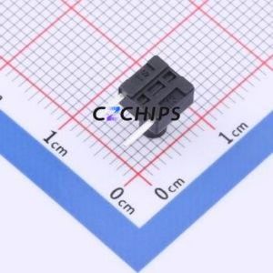 TSD007A08526A03 Tactile Switch Bent Lead Through Hole,6x6mm Switch Round Button 2.6N Right Angle Insert 6mm - Product Image 2