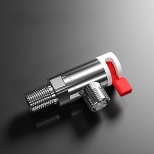 Vanne triangulaire à <span class=keywords><strong>grand</strong></span> débit de qualité supérieure à prix réduit pour un débit d'eau amélioré, vanne universelle épaissie pour chauffe-eau au gaz - Product Image 1