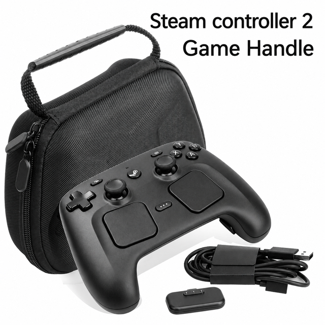 Shockproof Hard Carrying Case for Steam Controller 2 Gamepad Portable Storage Bag Handle Pouch Box