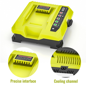 40V 4Ah vervangende accu gereedschap voeding 40V accu en oplader set voor 40V lithium accu - Product Image 5