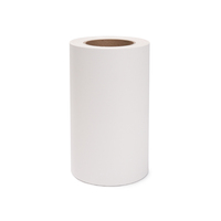 Fournisseur de rouleaux géants d'étiquettes autocollantes en papier synthétique PP blanc imperméable à haute adhérence et abordable