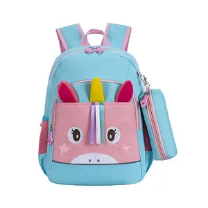 Meilleure vente de sac à dos licorne pour enfants, à la mode, 2022, imperméable et recyclé, sac d'école pour filles