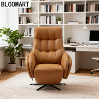 Chaise de jeu rotative ergonomique moderne exécutive chaise d'ordinateur à carreaux fonction de longue séance pour le bureau à domicile en direct