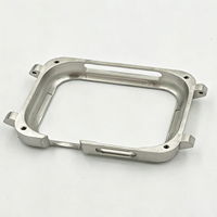 Boîtier de montre en aluminium usiné sur mesure par CNC, lunette usinée avec précision et boîtier non standard, service OEM pour pièces de montres de luxe