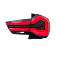 Conjunto de Luces Traseras LED de 12V con Lente Roja, Actualización de LCI Antiguo a Nuevo, para X3 F25 2010-2017, con Freno Secuencial y DRL