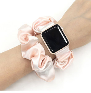 Correa Elástica para Reloj de Mujer, Estilo Tela Intestino Grande, Compatible con <span class=keywords><strong>Apple</strong></span> <span class=keywords><strong>Watch</strong></span> de 45mm y 38mm, Series <span class=keywords><strong>SE</strong></span> 9 8 7 6 5 - Product Image 2