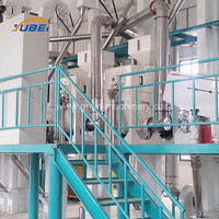 Usine de décorticage du riz à ligne complète de 50 TPD, capacité de 2 tonnes par heure, avec moteur principal et composants de moteur