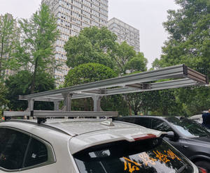 Portapacchi personalizzato sul tetto con profilo in alluminio con estrusione 80*80 Portapacchi 8080 profilo in alluminio estruso in alluminio - Product Image 5