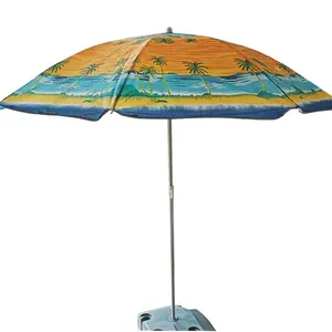 Commercio all'ingrosso a buon mercato prezzo di fabbrica Logo personalizzato stampa all'aperto Patio caffè ombrellone pubblicitario pieghevole ombrelli per il partito